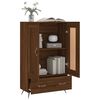 vidaXL Skř&iacute;ň highboard hněd&yacute; dub 69,5 x 31 x 115 cm kompozitn&iacute; dřevo