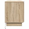 vidaXL Televizn&iacute; skř&iacute;ňka s LED dub sonoma 100 x 38 x 49 cm