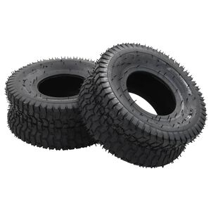 vidaXL Pneumatiky pro kolečko 2 ks 15 x 6.00-6 4PR guma