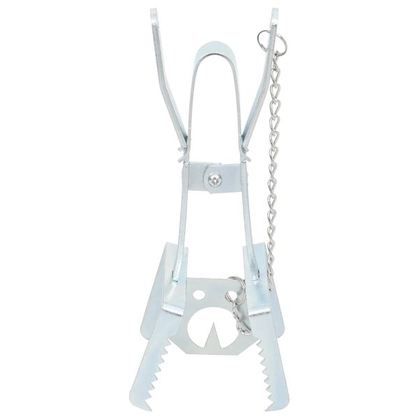 vidaXL Pasti na krtky 5 ks stř&iacute;brn&eacute; pozinkovan&aacute; ocel