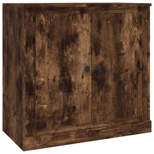 vidaXL Př&iacute;born&iacute;k kouřov&yacute; dub 70 x 35,5 x 67,5 cm kompozitn&iacute; dřevo
