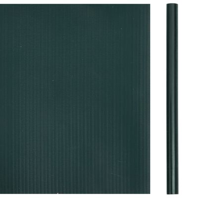 vidaXL Stínící plotové fólie 4 ks PVC 35 x 0,19 m matově zelené