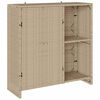 vidaXL &Uacute;ložn&aacute; skř&iacute;ňka s polic&iacute; B&eacute;žov&aacute; 100 x 36 x 102 cm Ratan