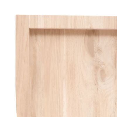 vidaXL Stolní deska 40x40x(2-6) cm neošetřený masivní dřevo živá hrana