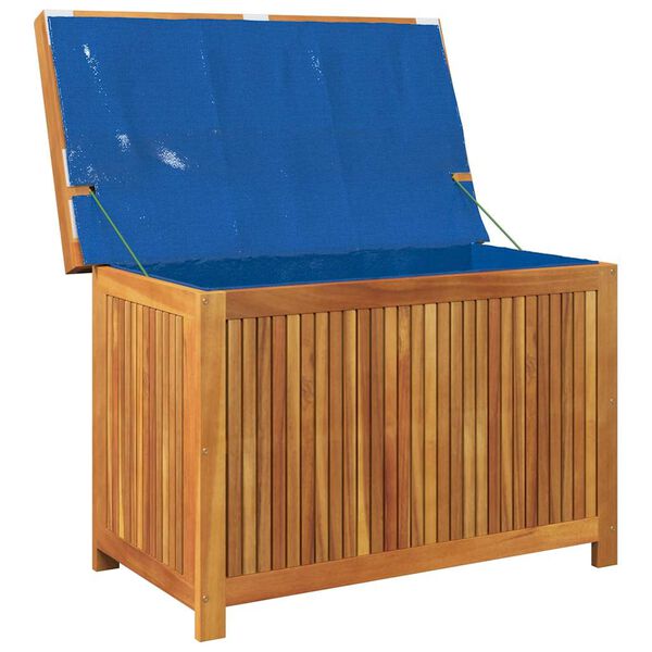 vidaXL Outdoor Cushion Box 90x50x60,5 cm Masivn&iacute; dřevo ak&aacute;cie