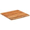 vidaXL Koupelnov&aacute; deska 60x60x3,8 cm čtvercov&aacute; masivn&iacute; ak&aacute;ciov&eacute; dřevo