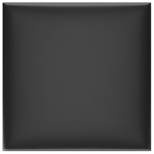vidaXL N&aacute;stěnn&yacute; čeln&iacute;k 12 ks 30 x 30 cm Čern&yacute; textil