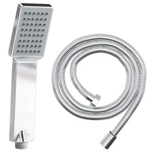 vidaXL Sada sprchov&eacute; hlavice Chrom 150 cm Nerezov&aacute; ocel