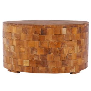 vidaXL Konferenčn&iacute; stolek 60 x 60 x 35 cm masivn&iacute; teakov&eacute; dřevo
