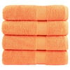 vidaXL Pr&eacute;miov&eacute; osu&scaron;ky SOLUND 4 ks oranžov&eacute; 100x150 cm 600 g/m&sup2;