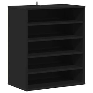 vidaXL Botn&iacute;k čern&yacute; 60 x 35 x 70 cm kompozitn&iacute; dřevo