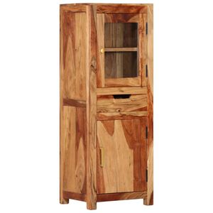 vidaXL Skř&iacute;ň highboard 40 x 34 x 110 cm masivn&iacute; ak&aacute;ciov&eacute; dřevo