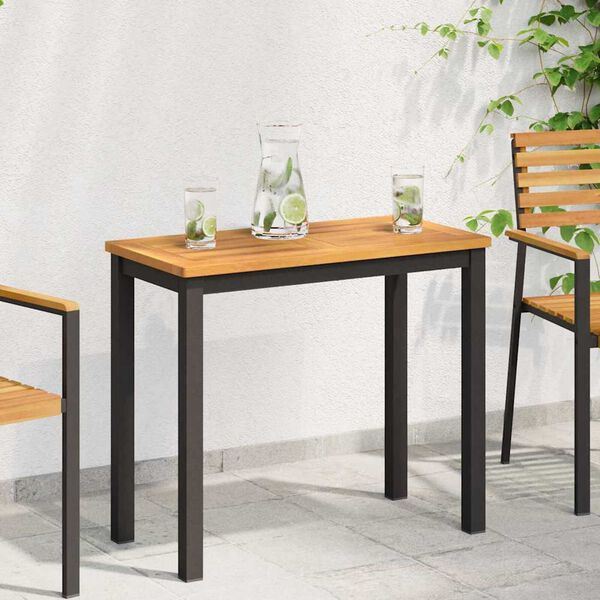 vidaXL Deska stolu Př&iacute;rodn&iacute; olej 100 x 50 x 2 cm Masivn&iacute; ak&aacute;tov&eacute; dřevo