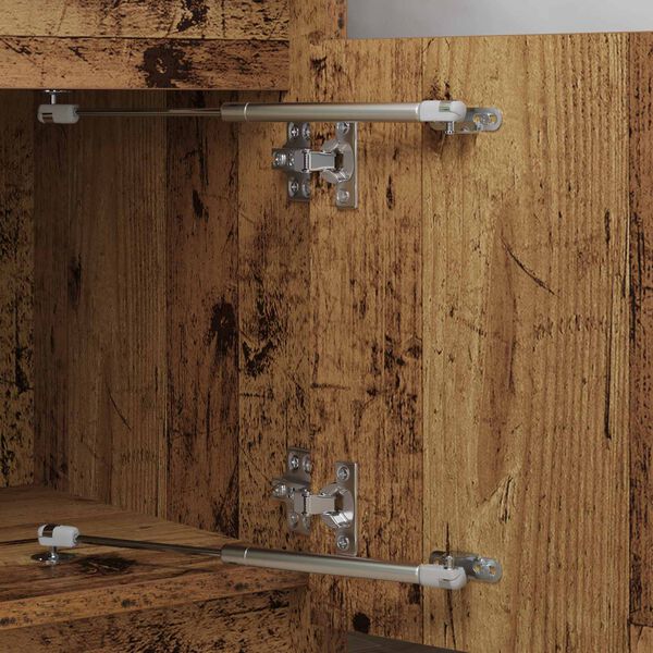 vidaXL Hydraulick&aacute; plynov&aacute; pružina 12 pcs Stř&iacute;brn&aacute; 280 x 17 x 16 mm