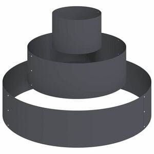 vidaXL Zahradn&iacute; pěstebn&iacute;k Antracit 90 x 90 x 20 cm