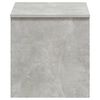 vidaXL Konferenčn&iacute; stolek betonově &scaron;ed&yacute; 102 x 50,5 x 52,5 cm kompozit