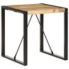 vidaXL Jídelní stůl 70 x 70 x 75 cm masivní hrubé mangovníkové dřevo