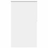 vidaXL Roleta zatemňovac&iacute; b&iacute;l&aacute; 130x230cm &scaron;&iacute;řka l&aacute;tky 126,6cm polyester