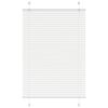 vidaXL Plisovan&aacute; roleta b&iacute;l&aacute; 90x100 cm &Scaron;&iacute;řka l&aacute;tky 89,4 cm Polyester