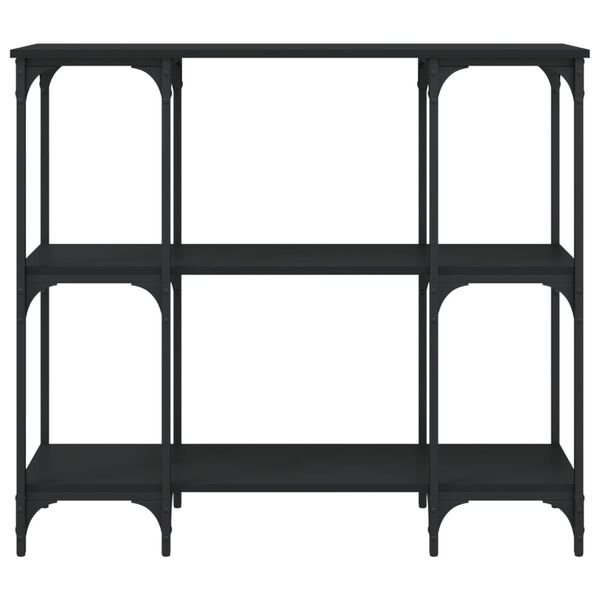 vidaXL Konzolový stolek černý 102 x 35 x 90 cm kompozitní dřevo