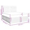 vidaXL Box spring postel s matrac&iacute; tmavě zelen&aacute; 200x200 cm samet