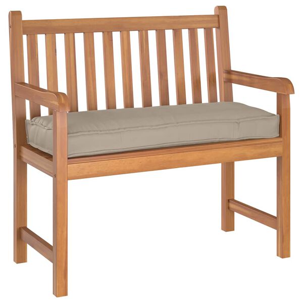 vidaXL Pol&scaron;t&aacute;ř Taupe 100 x 40 x 8 cm Oxford l&aacute;tka