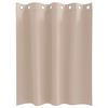 vidaXL Z&aacute;věsy na zatemněn&iacute; s kroužky 2 pcs Taupe 140 x 140 cm