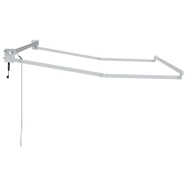 vidaXL Elektrick&yacute; skl&aacute;dac&iacute; r&aacute;m mark&yacute;zy B&iacute;l&yacute; 2,5 x 2 m Hlin&iacute;k