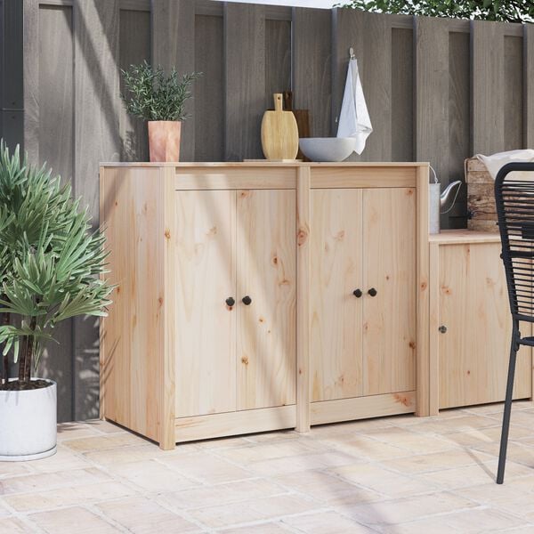 vidaXL Kuchyňsk&eacute; dveře MEPPEL 2 pcs Kr&eacute;mov&aacute; 50 x 9 x 82 cm