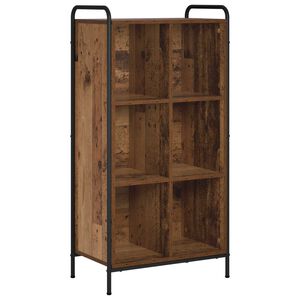 vidaXL Knihovna 57 x 33 x 111 cm Kompozitn&iacute; dřevo Star&eacute; dřevo