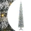 vidaXL Uměl&yacute; v&aacute;nočn&iacute; stromeček Zelen&aacute; 270 cm PVC, ocel a plast