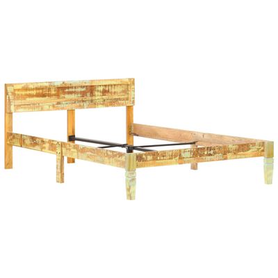 vidaXL Rám postele masivní recyklované dřevo 120 x 200 cm