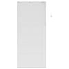 vidaXL Venet &scaron;koln&iacute; žaluzie B&iacute;l&aacute; 100 x 250 cm 35 mm Masivn&iacute; paulovnie