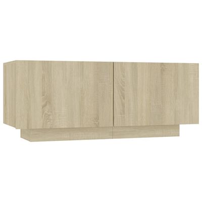 vidaXL Noční stolek dub sonoma 100 x 35 x 40 cm kompozitní dřevo