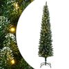 vidaXL Uměl&yacute; &uacute;zk&yacute; v&aacute;nočn&iacute; stromek s 300 LED 210 cm