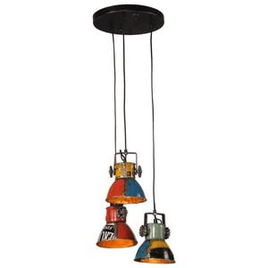 vidaXL Z&aacute;věsn&eacute; sv&iacute;tidlo 25 W v&iacute;cebarevn&eacute; 30 x 30 x 100 cm E27