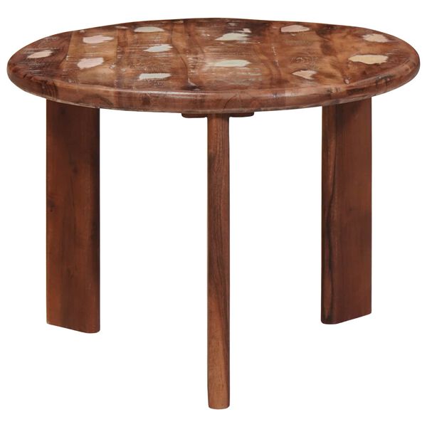 vidaXL Hn&iacute;zdic&iacute; k&aacute;vov&eacute; stolky 3 pcs Masivn&iacute; znovu použit&eacute; dřevo