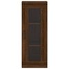 vidaXL Skř&iacute;ň highboard hněd&yacute; dub 34,5 x 34 x 180 cm kompozitn&iacute; dřevo