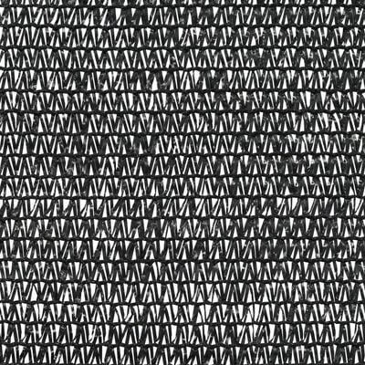 vidaXL Stínící tkanina černá 1,5 x 50 m HDPE 75 g/m²