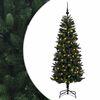 vidaXL Uměl&yacute; v&aacute;nočn&iacute; stromek s v&aacute;nočn&iacute;mi koulemi 210 cm 300 LED