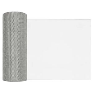 vidaXL S&iacute;ťovina 20 x 1000 cm 18 Mesh Nerezov&aacute; ocel 201 Stř&iacute;brn&aacute;