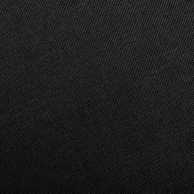 vidaXL Houpací křeslo černé textil