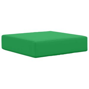 vidaXL Venkovn&iacute; sedac&iacute; pol&scaron;t&aacute;ř 100% polyester Zelen&aacute; 40 x 40 x 8 cm