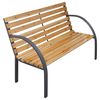 vidaXL Zahradn&iacute; lavice 112 cm masivn&iacute; jedlov&eacute; dřevo