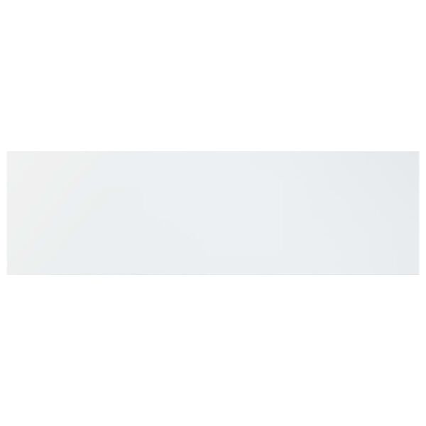 vidaXL Police na knihy 4 ks b&iacute;l&eacute; leskl&eacute; 100x30x1,5 cm kompozitn&iacute; dřevo