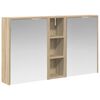 vidaXL Sada koupelnov&yacute;ch skř&iacute;něk 3 ks 106 x 16 x 62,5 cm