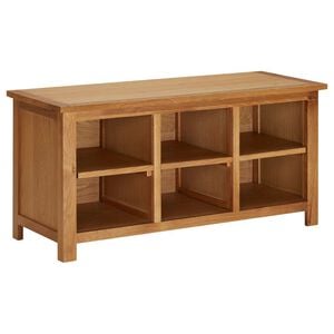 vidaXL Botn&iacute;k 90 x 37 x 45 cm masivn&iacute; dubov&eacute; dřevo
