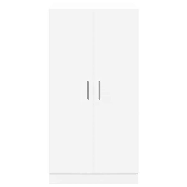 vidaXL Botn&iacute;k se 7 policemi b&iacute;l&yacute;