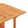 vidaXL Skládací zahradní stůl Butterfly 150 x 90 x 75 cm masivní teak