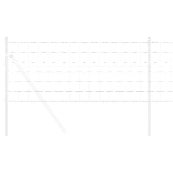 vidaXL Euro plot 0,6 x 50 m Železo potažené PVC